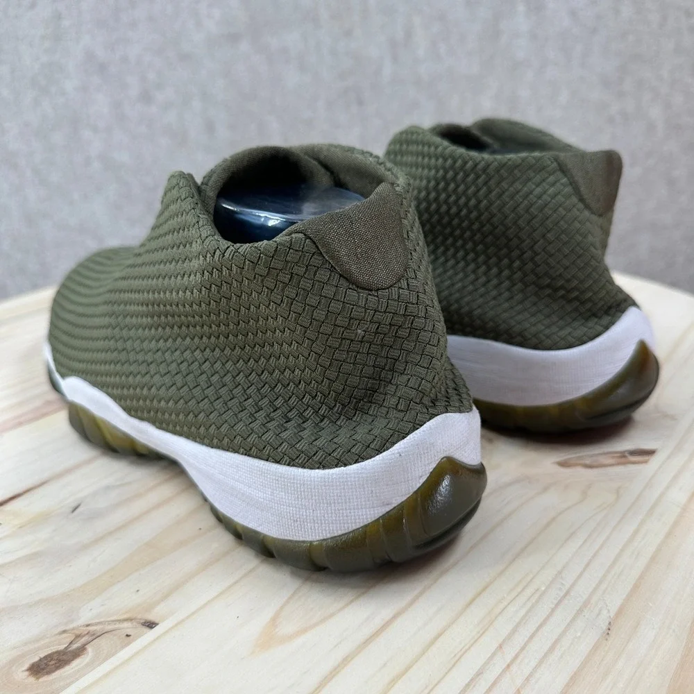 Air Jordan Future Iguana Green‎ 656503-201 Mens 2014 Rare Woven Sneakers SZ 15